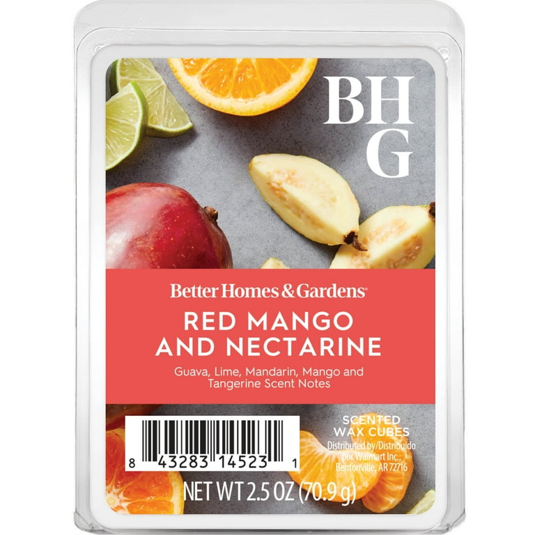 Better Homes & Gardens Red Mango Nectarine Scented Wax Melts 2.5