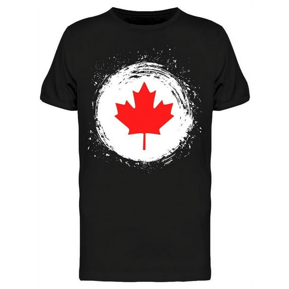 Red Maple Leaf T-Shirt Men -Image by Shutterstock, Male x-Large