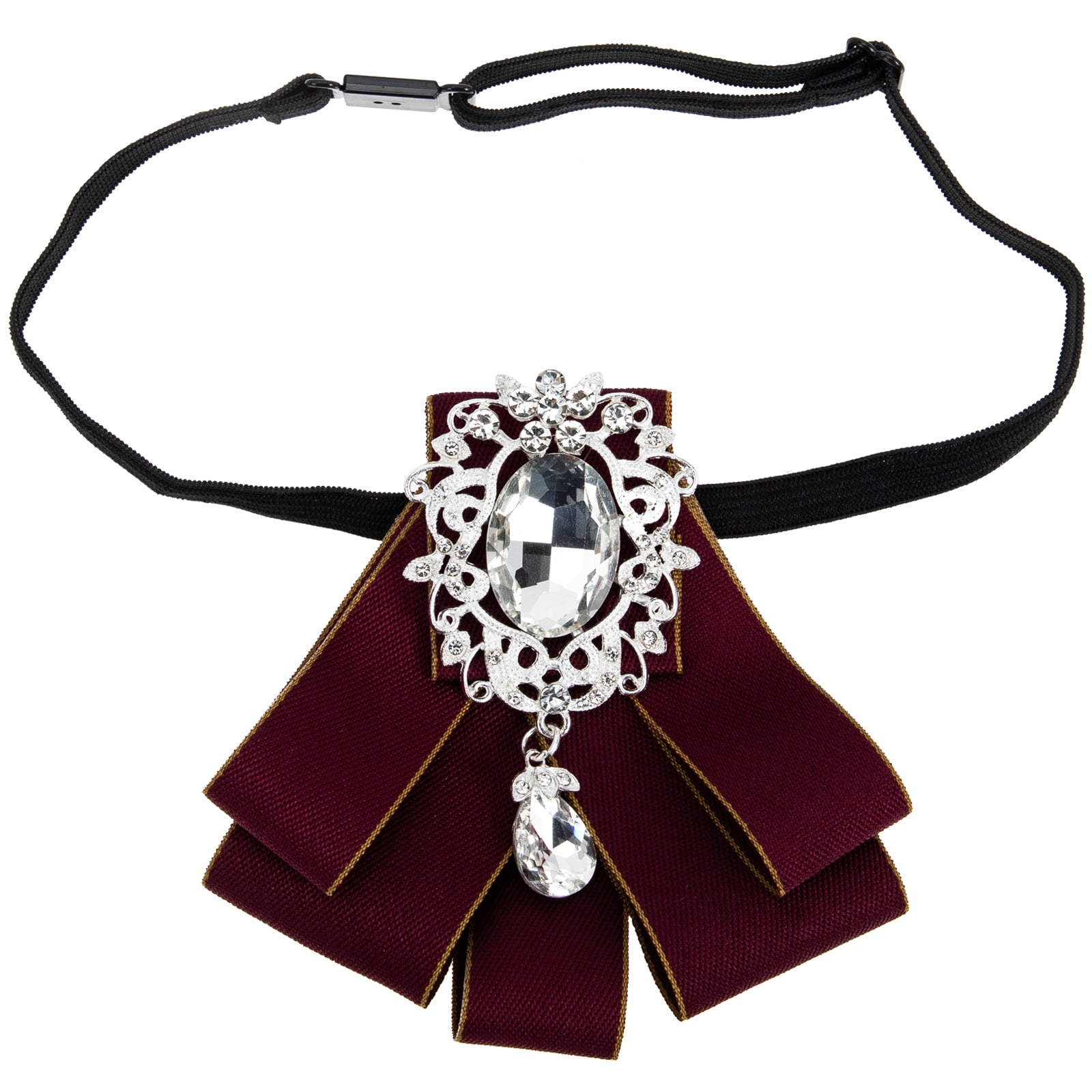 mens rhinestone bow tie