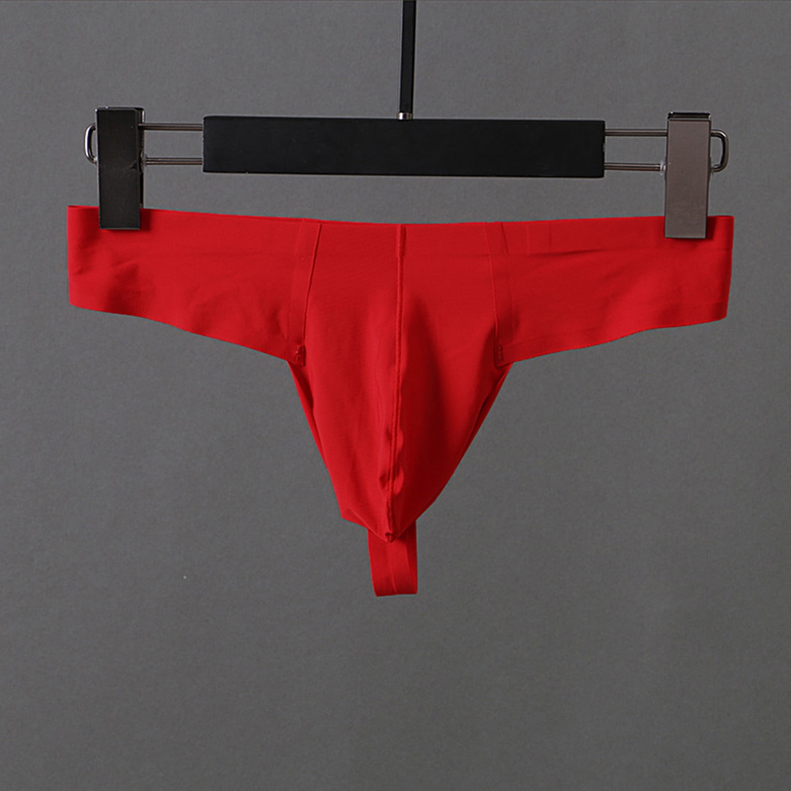 Red Mens Underwear Men Fashion Underpants Briefs Pant Polyester