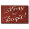 thumbnail image 1 of Red Merry and Bright- Gallery Wrapped Canvas, 1 of 9