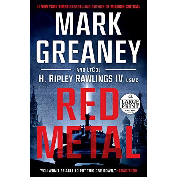 Pre-Owned Red Metal (Paperback)(Large Print)