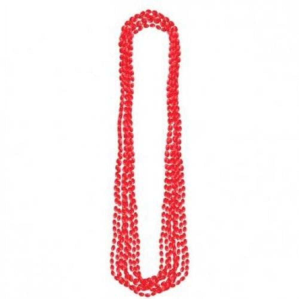 Red bead deals necklace walmart