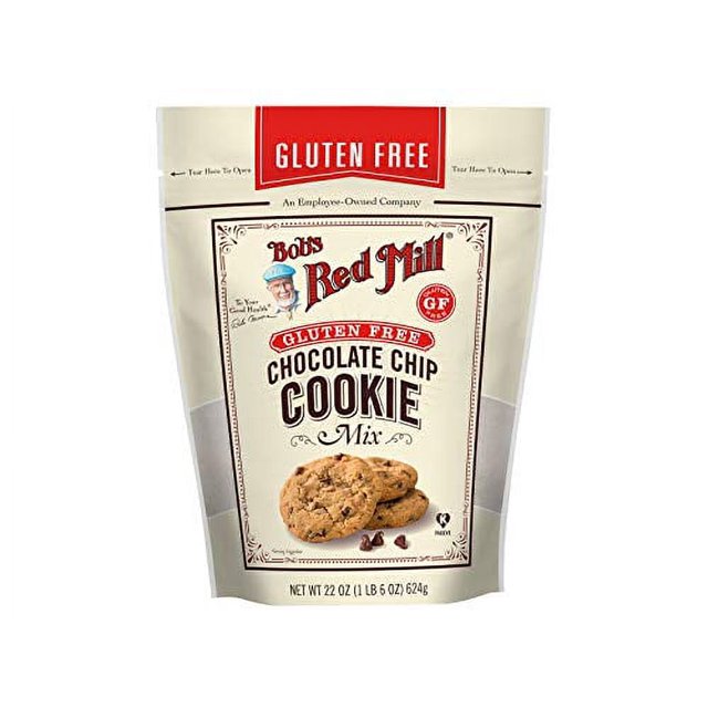 Red Mill Chocolate Chip Cookie Mix Gluten 22 Oz (Pack of 4)