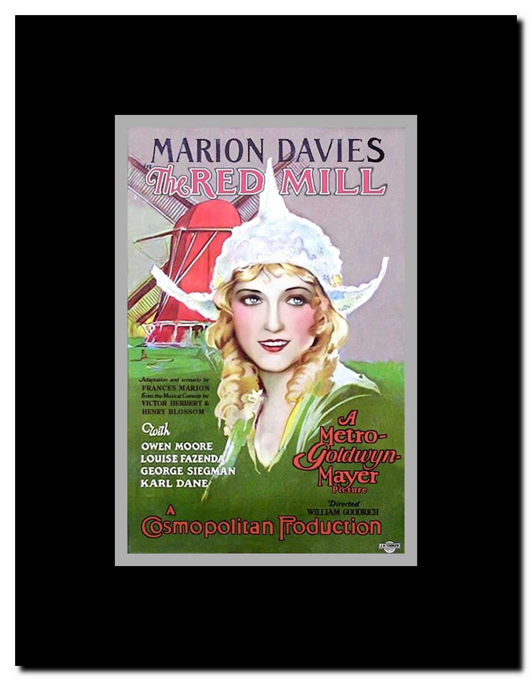 Red Mill Framed Movie Poster