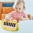 thumbnail image 1 of Red Mini Musical Piano Keyboard for Kids,Light Up Interactive Educational Toy,Multi Instrument Sound Learning Play Toy,Safe Portable Handheld Toddler Toy,Art Ability Training Lovely Gift, 1 of 6