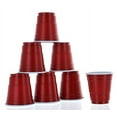 thumbnail image 1 of Red Mini Party Cup Shot Glasses Pack of 100, 1 of 3