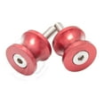thumbnail image 1 of Red Mini Swingarm Spools Sliders 6mm Bolts Yamaha R1 R6 Aprilia Buell Triumph, 1 of 3
