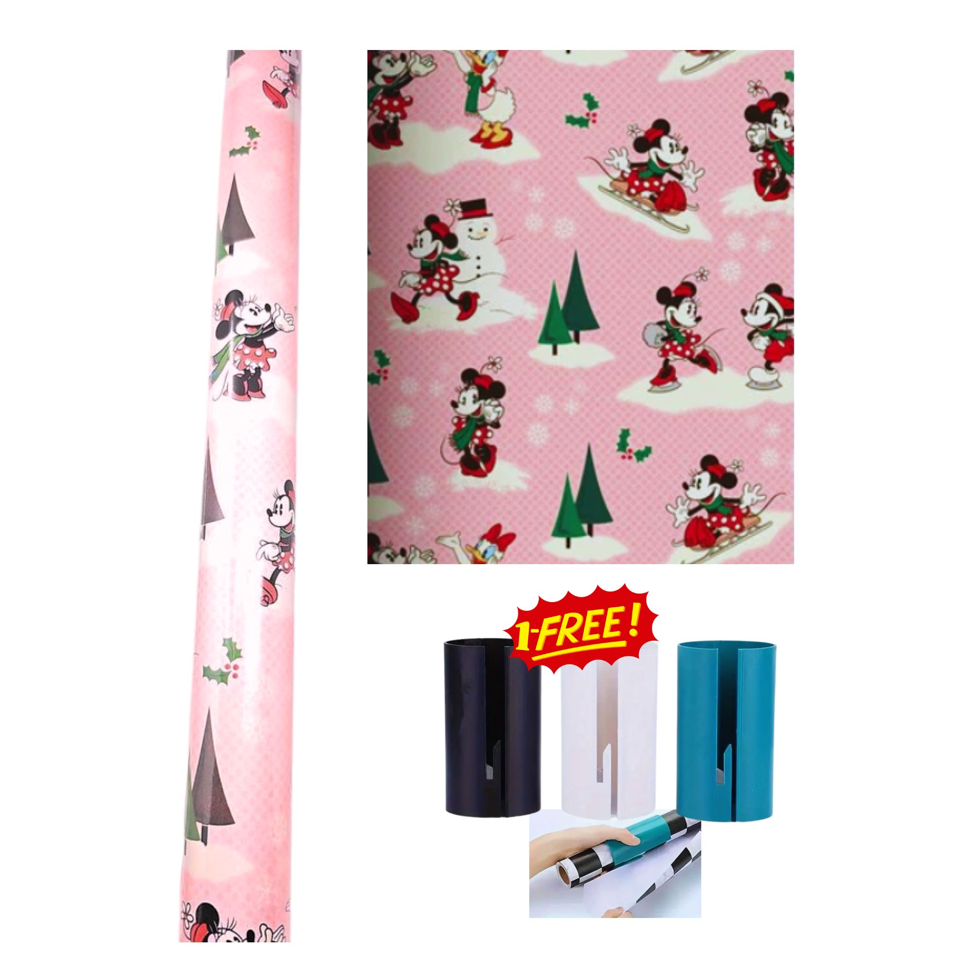 Minnie Mouse Christmas Wrapping Paper 