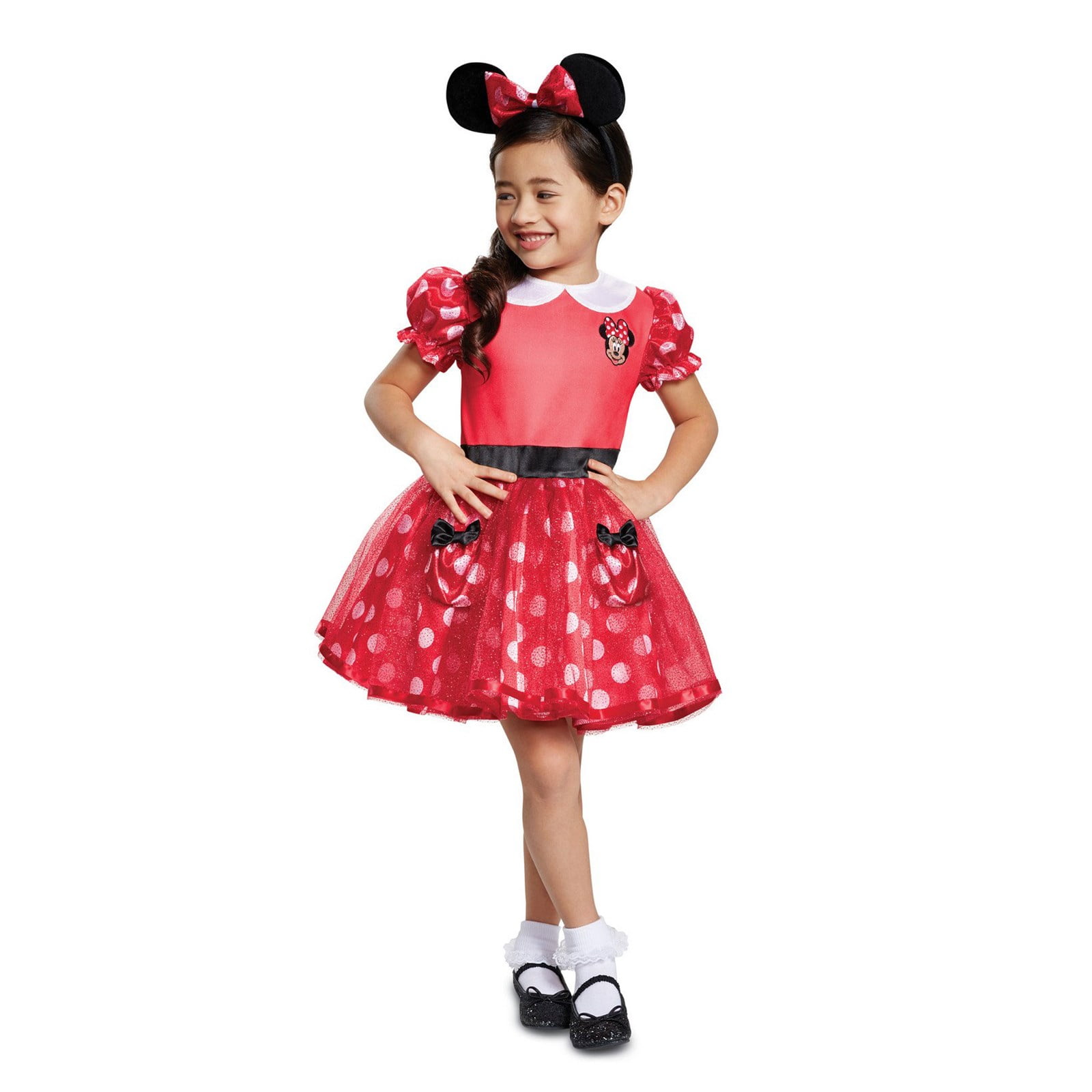 Red Minnie Mouse Toddler Halloween Costume - Walmart.com