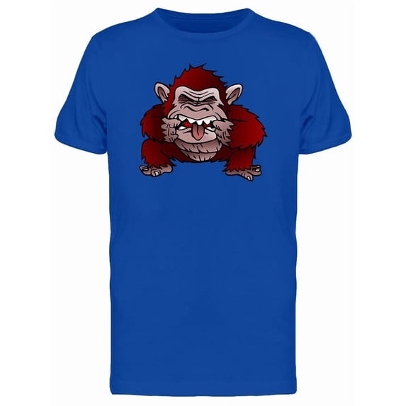 Red Monkey Funny Face Tee Men's -Image by Shutterstock