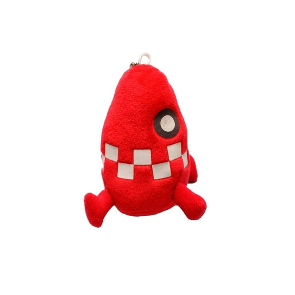 Red Monster Plush Toy, Soft Stuffed Cartoon Figure, Cute Decorative Plushie for Kids, Collectible Gift, 2.76 Inches