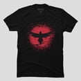 thumbnail image 1 of Red Moon Raven Vintage Funny Bird Celestial Parody H29247 T-Shirt, for Men and Women, Up to Size 5XL, 1 of 2