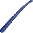 thumbnail image 1 of Red Moose 16” Extra Long Shoe Horn Solid Metal Shoe Helper Shoe Accessories, Cobalt, 1 of 5