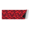 thumbnail image 1 of Red Mosaic Rectangular Kitchen Doormat, 1 of 7