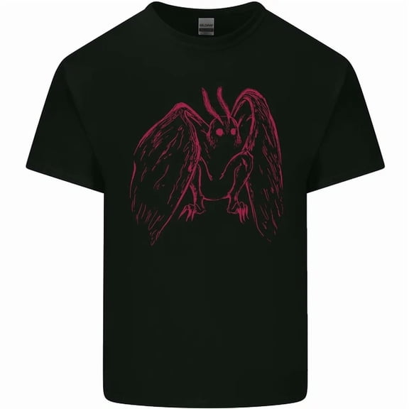 Red Mothman Mens Womens T-Shirt
