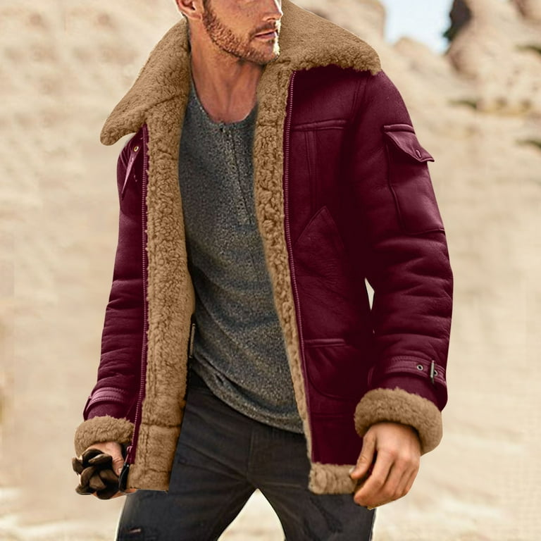 Men's plus size leather jacket hotsell