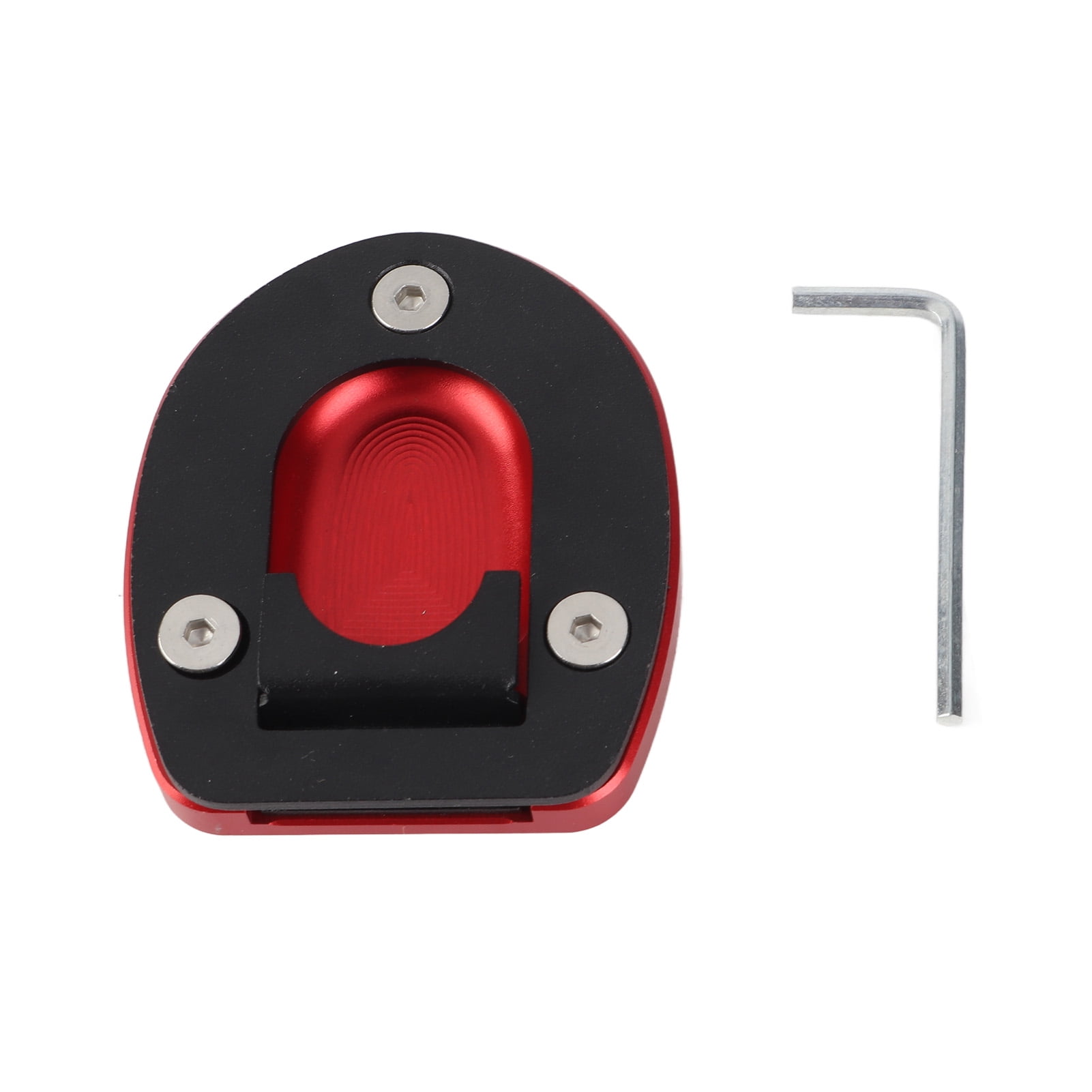 Red Motorcycle Kickstand Enlarger Plate for Vespa GTS 250 300 20132019