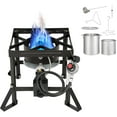 thumbnail image 1 of Red Mountain Valley Propane Gas Single Burner, Outdoor Camp Stove with 36Qt Pot and Timer, Seafood Boil, Outdoor Propane Stove for Home Brewing, Turkey Fry, Camping, 1 of 7
