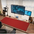 thumbnail image 1 of Red Mouse Pad Extended Large Gaming Mousepad XL Big Long Oversized Desk Mat Stitched Edges 31.5 X 11.8 Inch for Home Office, 1 of 6