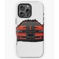 thumbnail image 1 of Red Muscle Car Design Phone Case for iPhone 16 15 14 13 12 11 Pro Max, 1 of 2