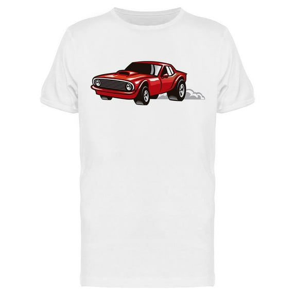 Red Muscle Car T-Shirt Men -Image by Shutterstock, Male 3X-Large