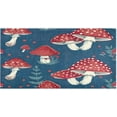thumbnail image 1 of Red Mushroom Bathroom Rug Mat Ultra Soft Non Slip and Absorbent Plush Rugs Washable Quick Dry Bath Rugs 39 x 20 Inches Home Decor, 1 of 7
