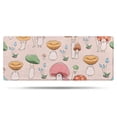 thumbnail image 1 of Red Mushroom Cartoon Light Pattern Bathroom Rugs Mat,Non Slip Microfiber Bathroom Rug,Rubber Backing,Soft Bathroom Mats for Bathroom Floor,Tub and Shower,60x24in(150x60cm), 1 of 5