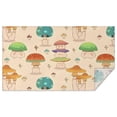 thumbnail image 1 of Red Mushroom Cartoon Light Pattern Rectangle Tablecloth 60"x102",Waterproof Polyester Rectangle Table Cloth, Wipeable Spillproof Polyester Tablecloth for Dining, Camping, Indoor and Outdoor, 1 of 6