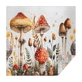thumbnail image 1 of Red Mushroom Flower White Pattern Square Tablecloth,Waterproof Square Table Cover,Wipeable Spillproof Washable Table Cover for Home Kitchen Party Decor 42"X42"(107x107cm), 1 of 6