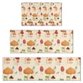 thumbnail image 1 of Red Mushroom Frog Light Pattern Kitchen Rugs Sets Of 3,Kitchen Runner Rugs Non Skid Washable,Decorative Kitchen Floor Mats for Kitchen,Sink,Laundry,17"x30"+ 17"x47" + 17"x59", 1 of 6