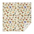 thumbnail image 1 of Red Mushroom Frog Light Pattern Square Tablecloth,Waterproof Square Table Cover,Wipeable Spillproof Washable Table Cover for Home Kitchen Party Decor 52"x52"(132x132cm), 1 of 1