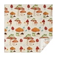 thumbnail image 1 of Red Mushroom Frog Light Pattern Square Tablecloth,Waterproof Square Table Cover,Wipeable Spillproof Washable Table Cover for Home Kitchen Party Decor 60"x60"(152x152cm), 1 of 6