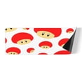 thumbnail image 1 of Red Mushroom Head Rectangular Kitchen Doormat, 1 of 7