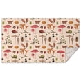 thumbnail image 1 of Red Mushroom Insect Light Pattern Rectangle Tablecloth 60"x102",Waterproof Polyester Rectangle Table Cloth, Wipeable Spillproof Polyester Tablecloth for Dining, Camping, Indoor and Outdoor, 1 of 6