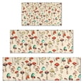 thumbnail image 1 of Red Mushroom Light Pattern Kitchen Rugs Sets Of 3,Kitchen Runner Rugs Non Skid Washable,Decorative Kitchen Floor Mats for Kitchen,Sink,Laundry,17"x30"+ 17"x47" + 17"x59", 1 of 6