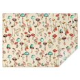 thumbnail image 1 of Red Mushroom Light Pattern Rectangle Tablecloth 60"x84",Waterproof Polyester Rectangle Table Cloth, Wipeable Spillproof Polyester Tablecloth for Dining, Camping, Indoor and Outdoor, 1 of 5