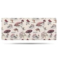 thumbnail image 1 of Red Mushroom Plant Light Pattern Bathroom Rugs Mat,Non Slip Microfiber Bathroom Rug,Rubber Backing,Soft Bathroom Mats for Bathroom Floor,Tub and Shower,60x24in(150x60cm), 1 of 4