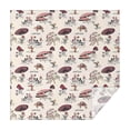 thumbnail image 1 of Red Mushroom Plant Light Pattern Square Tablecloth,Waterproof Square Table Cover,Wipeable Spillproof Washable Table Cover for Home Kitchen Party Decor 42"X42"(107x107cm), 1 of 6