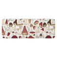 thumbnail image 1 of Red Mushroom Plant White Pattern Kitchen Rug Mat,Kitchen Runner Rugs Non Skid Washable,Decorative Kitchen Floor Mats for Kitchen,Sink,Laundry,17"x47.2", 1 of 7