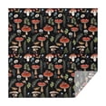 thumbnail image 1 of Red Mushroom Snail Black Pattern Square Tablecloth,Waterproof Square Table Cover,Wipeable Spillproof Washable Table Cover for Home Kitchen Party Decor 42"X42"(107x107cm), 1 of 6