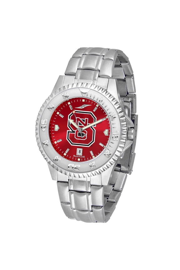 Red NC State Wolfpack Competitor Steel AnoChrome Watch