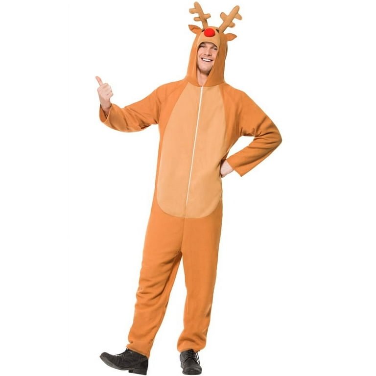 Reindeer Costume Adult Brown Reindeer Costume Adult Brown