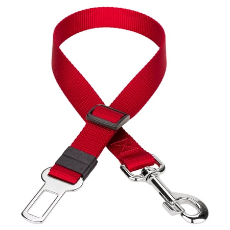 Country Brook Petz® Red Nylon Car Safety Dog Belt