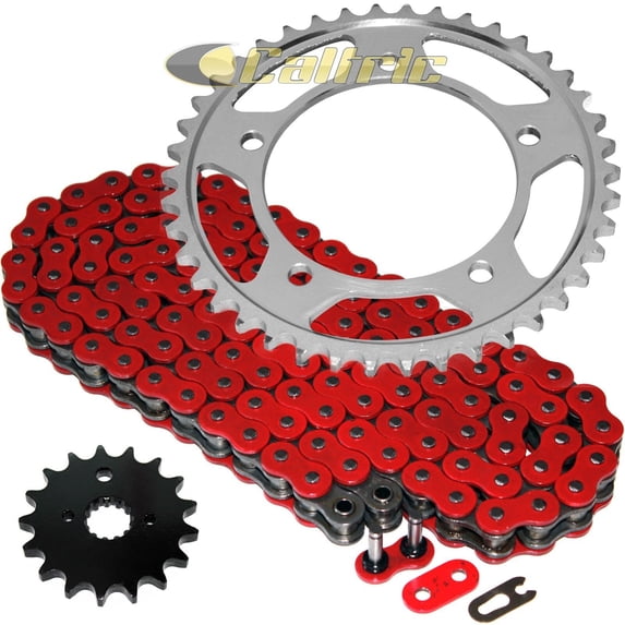 Red O-Ring Drive Chain & Sprockets Kit for Suzuki GSX-R1000 GSXR1000 2001-2006
