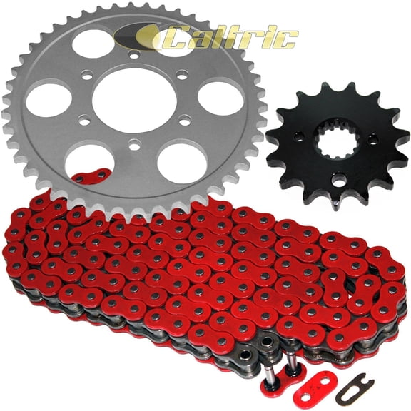 Red O-Ring Drive Chain & Sprockets for Suzuki GSF1200 GSF1200S Bandit 1997-2005