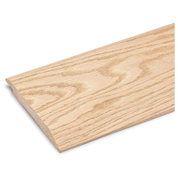 Red Oak Overlap Threshold 5" Wide x 5/8" Thick with 5/16" Overlap (36" Long)