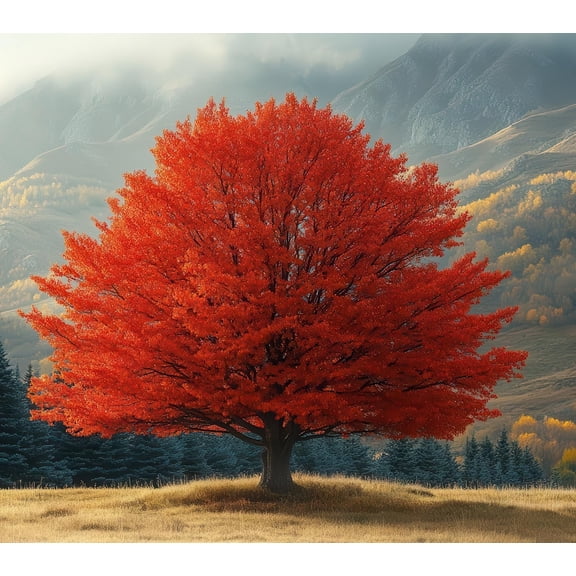 Red Oak Tree Seedlings for Planting - Fast Growing Privacy and Shade Trees (3 Seedlings)