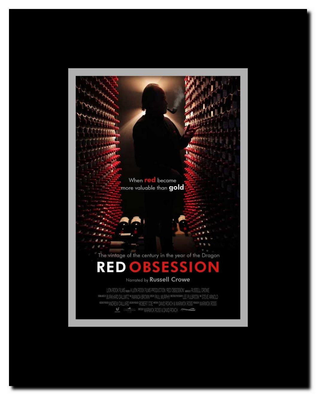 Red Obession Framed Movie Poster