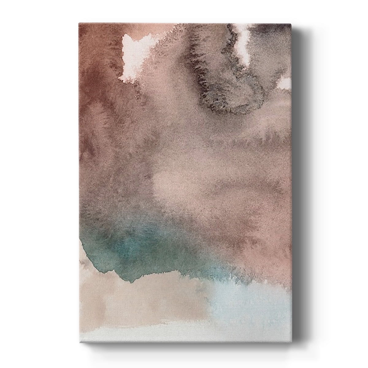 Red Ochre Abstract I Premium Gallery Wrapped Canvas - Ready to Hang